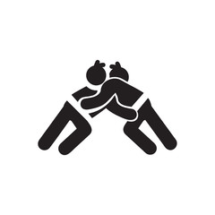 Couple icon vector isolated on background. Trendy people symbol. Pixel perfect. illustration EPS 10. - Vector.