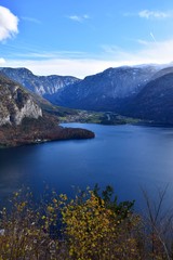 Hallstatt lake in Austria