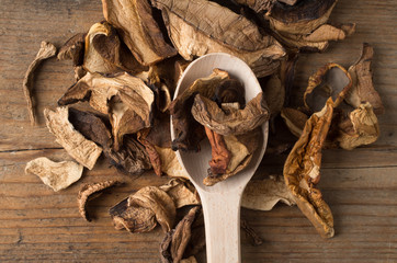 Dried mushrooms