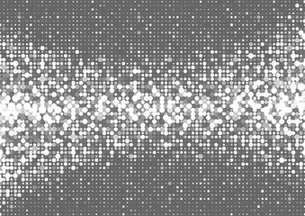 White dots overlay effect.