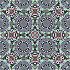 Modern multicolor futuristic dynamic pattern.Fractal 3d artwork creative graphic design