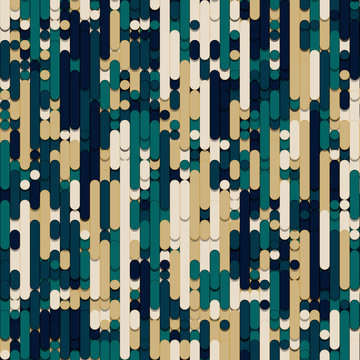 Color Abstract Lines Rain Generative Art background illustration