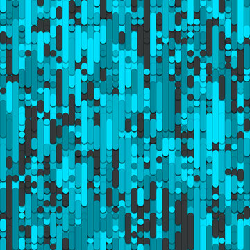 Color Abstract Lines Rain Generative Art background illustration