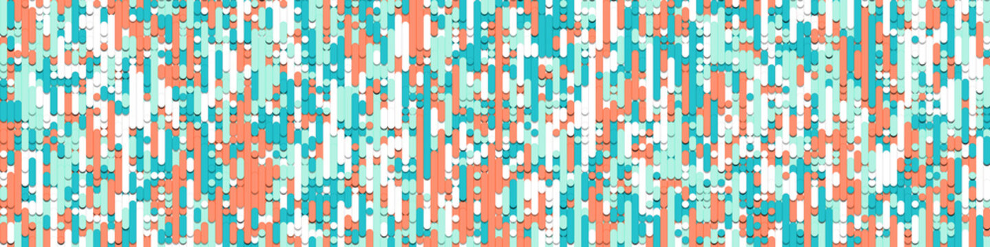 Color Abstract Lines Rain Generative Art background illustration