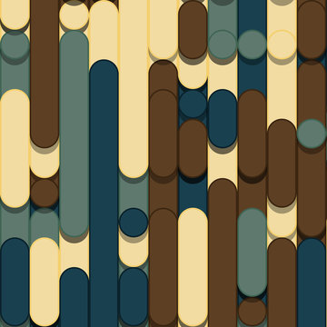 Color Abstract Lines Rain Generative Art background illustration