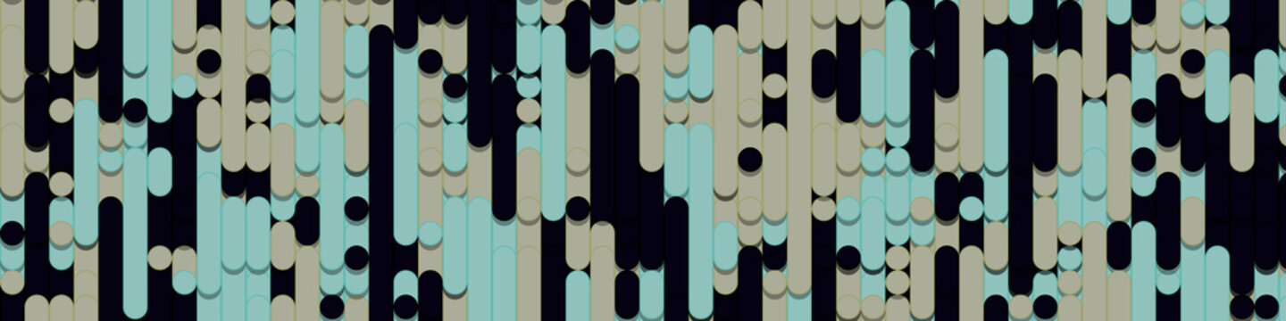 Color Abstract Lines Rain Generative Art background illustration