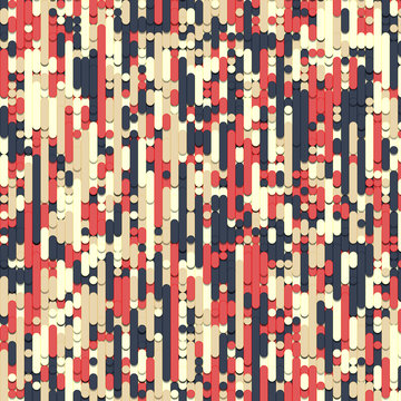 Color Abstract Lines Rain Generative Art background illustration