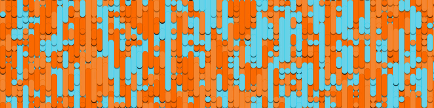 Color Abstract Lines Rain Generative Art background illustration