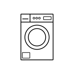 Washing machine icon line style