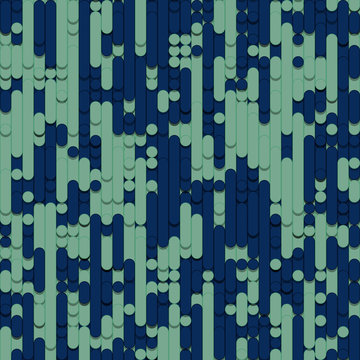 Color Abstract Lines Rain Generative Art background illustration