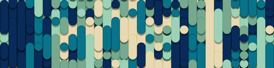 Color Abstract Lines Rain Generative Art background illustration