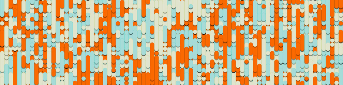 Color Abstract Lines Rain Generative Art background illustration