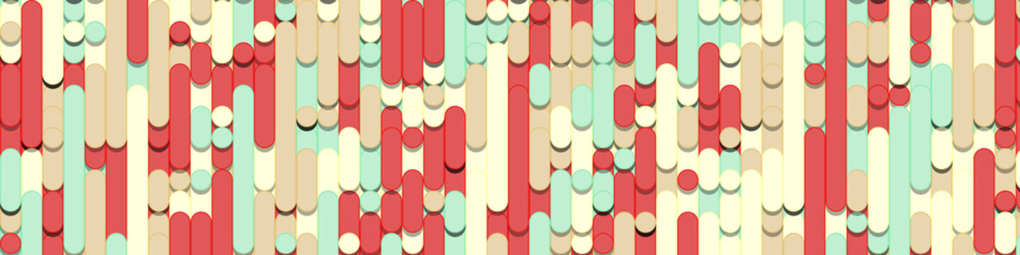 Color Abstract Lines Rain Generative Art background illustration
