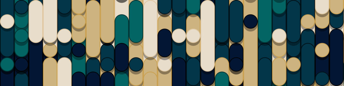 Color Abstract Lines Rain Generative Art background illustration