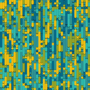 Color Abstract Lines Rain Generative Art background illustration
