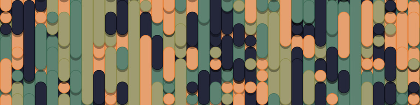 Color Abstract Lines Rain Generative Art background illustration