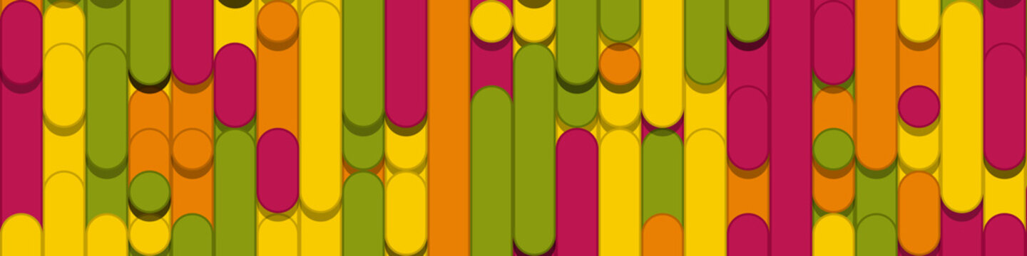 Color Abstract Lines Rain Generative Art background illustration