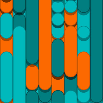 Color Abstract Lines Rain Generative Art background illustration