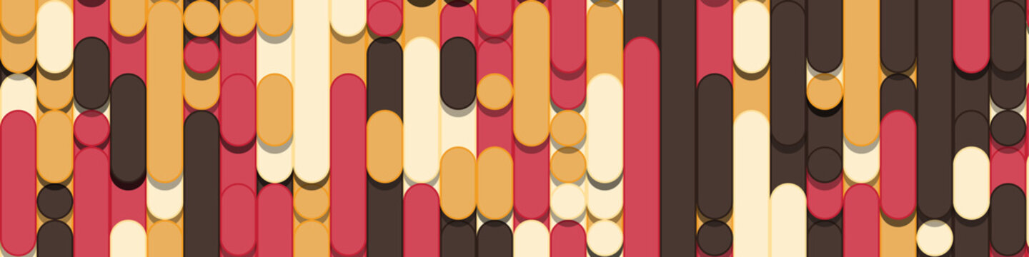 Color Abstract Lines Rain Generative Art background illustration