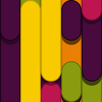 Color Abstract Lines Rain Generative Art background illustration