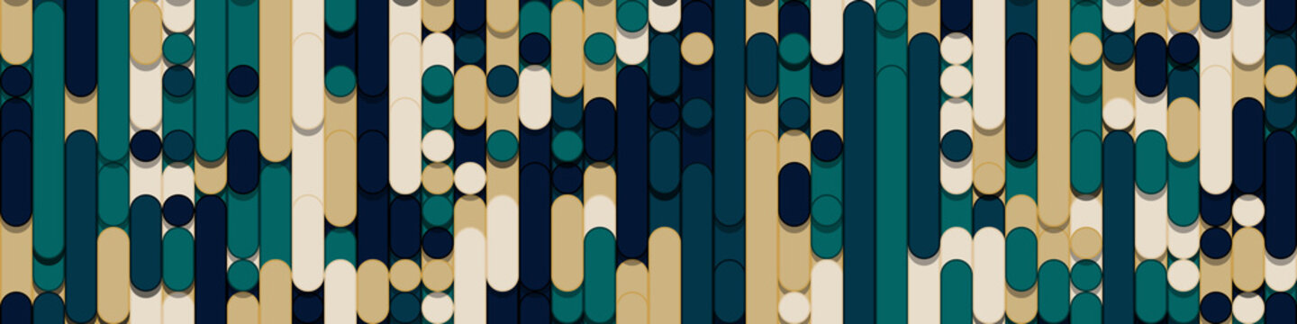 Color Abstract Lines Rain Generative Art background illustration