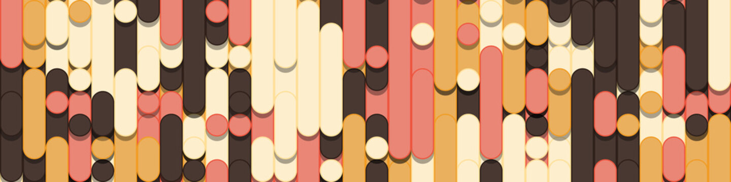 Color Abstract Lines Rain Generative Art background illustration