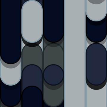 Color Abstract Lines Rain Generative Art background illustration