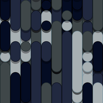 Color Abstract Lines Rain Generative Art background illustration
