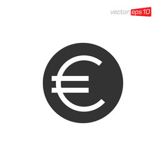 Euro Money Icon Design Vector