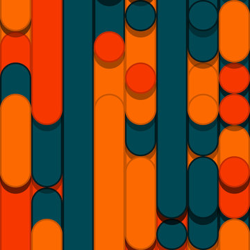 Color Abstract Lines Rain Generative Art background illustration