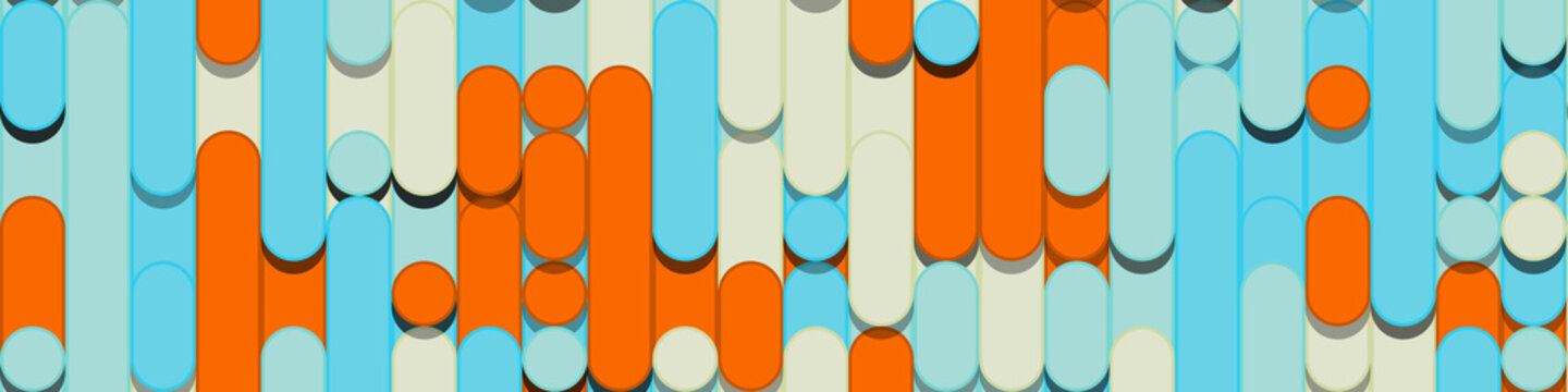 Color Abstract Lines Rain Generative Art background illustration