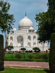 Fototapeta na wymiar The Taj Mahal - Agra - India