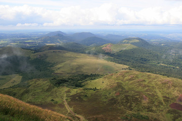 Fototapeta premium Puy-de-Dôme in auvergne (france)