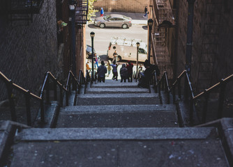 Stairs in Harlem