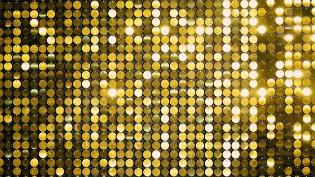 Sequins reflective background. golden Sequins, Sparkling