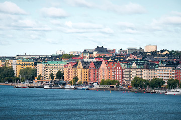 Obraz premium The Landscape of Stockholm city, Sweden