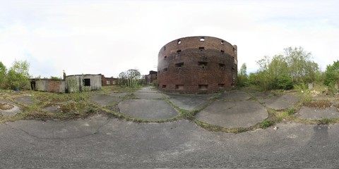 Building in the Park HDRI Panorama