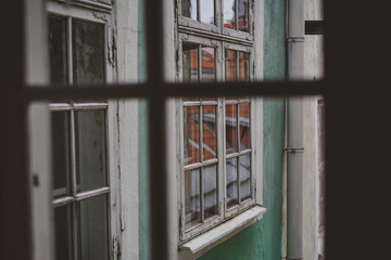 rustic vintage window
