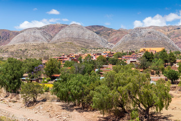 View of Torotoro village in Bolivia