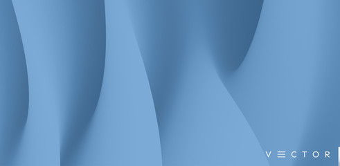 Abstract background with dynamic effect. Optical illusion of distortion of space. Modern pattern. 3d vector illustration for design.