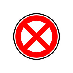 stop traffic sign icon vector design symbol