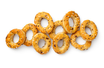 Mini Bagel Snacks With Provencal Herbs