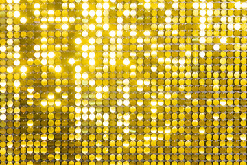 Sequins reflective background. golden Sequins, Sparkling,