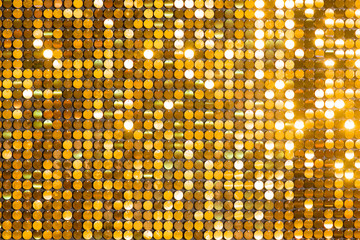 Sequins reflective background. golden Sequins, Sparkling,