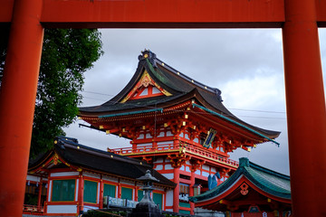 Obraz premium Framed Pagoda