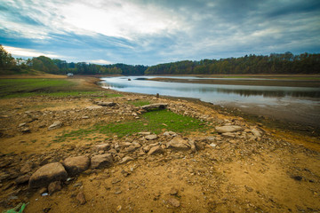 Lake bottom in time of drought