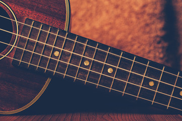 Acoustic, stringed instruments are popular in modern music.