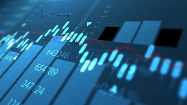 video, tabellone, grafico, economia, finanza, processare, dati, 4k	