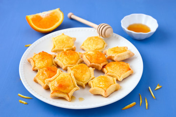 Orangen- Honig- Pardulas 