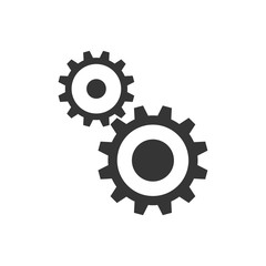 Gear icon - vector